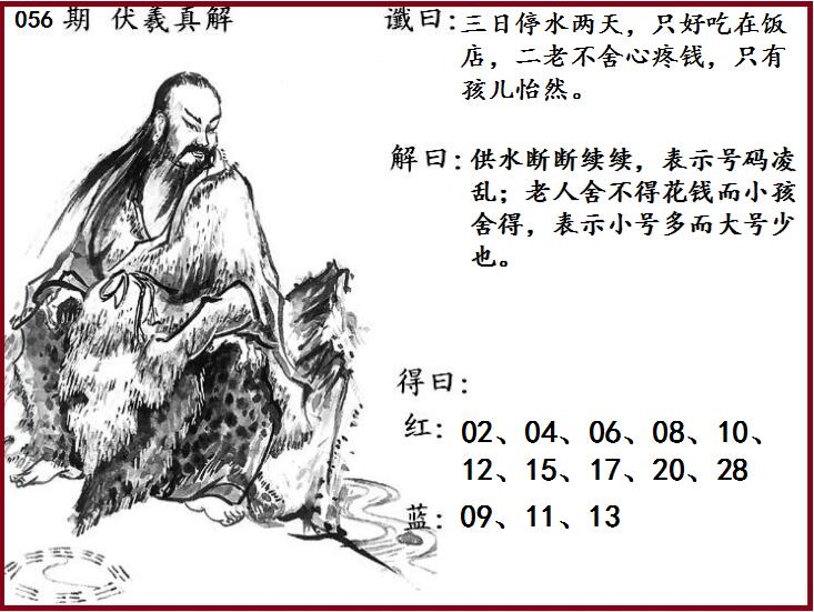 双色球第2023056期专为WilliamHill中文官方网站图谜订制