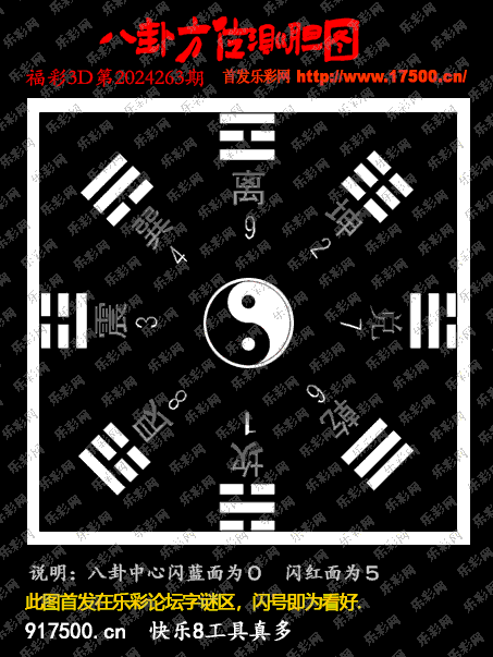 福彩3D第2024263期白袍法师495香港彩图谜总汇［10图］