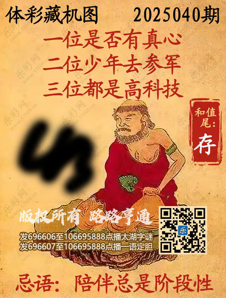 排列3第2025040期495香港彩com《正版保真藏机图》图谜