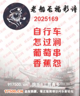 福彩3D第2025169期白袍法师495香港彩图谜总汇 ［10图］